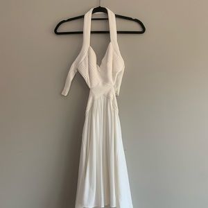 BCBG SMALL WHITE DRESS